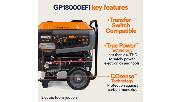 Generac 7706 GP18000EF