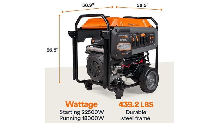Generac 7706 GP18000EF