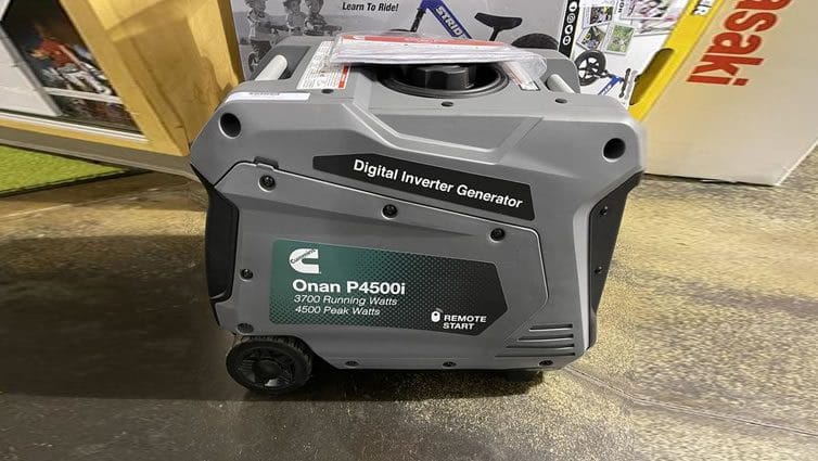 Onan P4500I Inverter Portable Generator