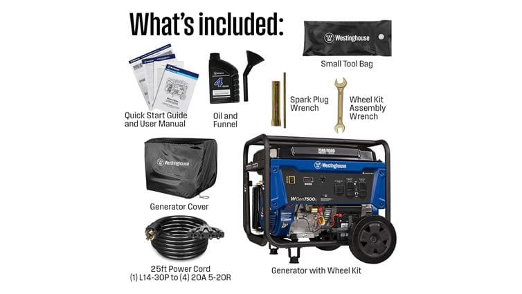 Westinghouse Generators 9500 Watt