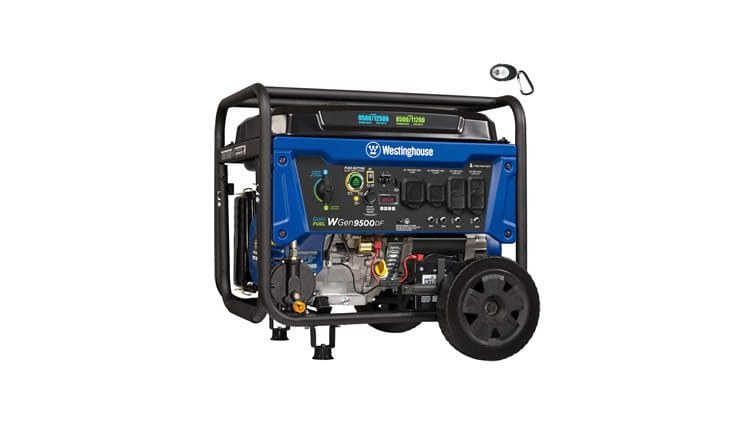 Westinghouse Dual Fuel Generator