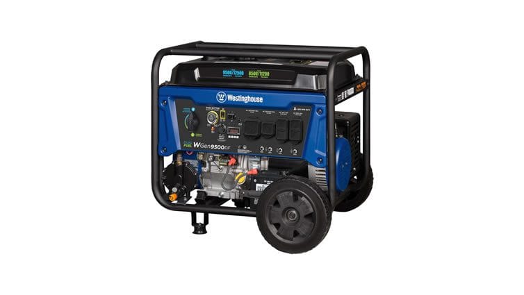 Westinghouse Dual Fuel Generator